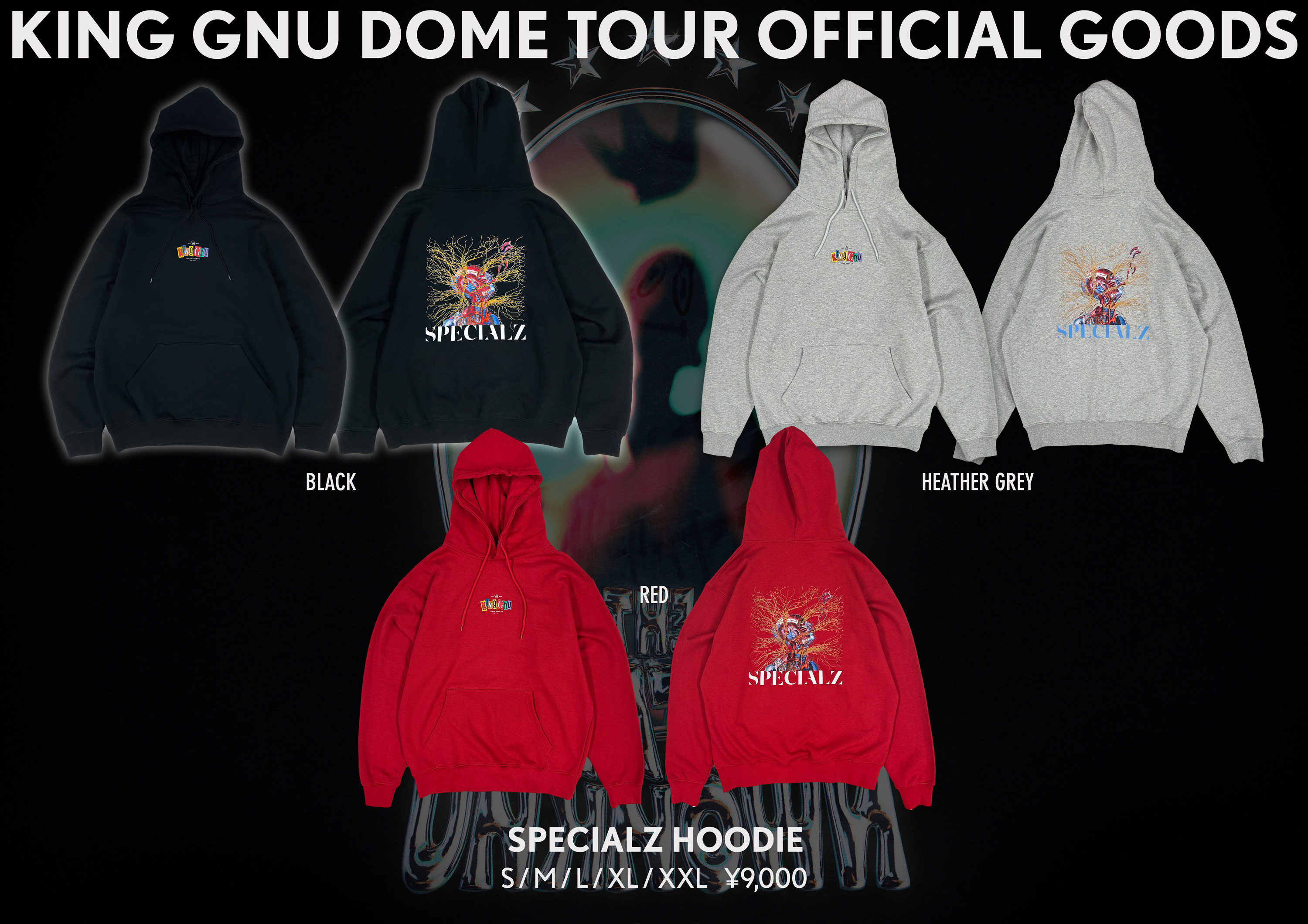 King Gnu SPECIALZ FOODIE (RED) XL