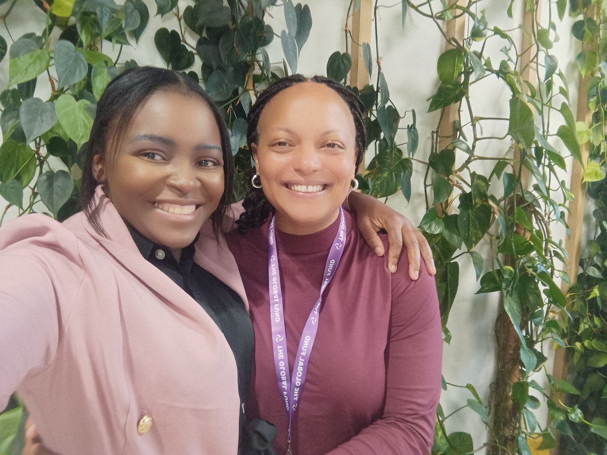 Georgina's first day at the Global Fund