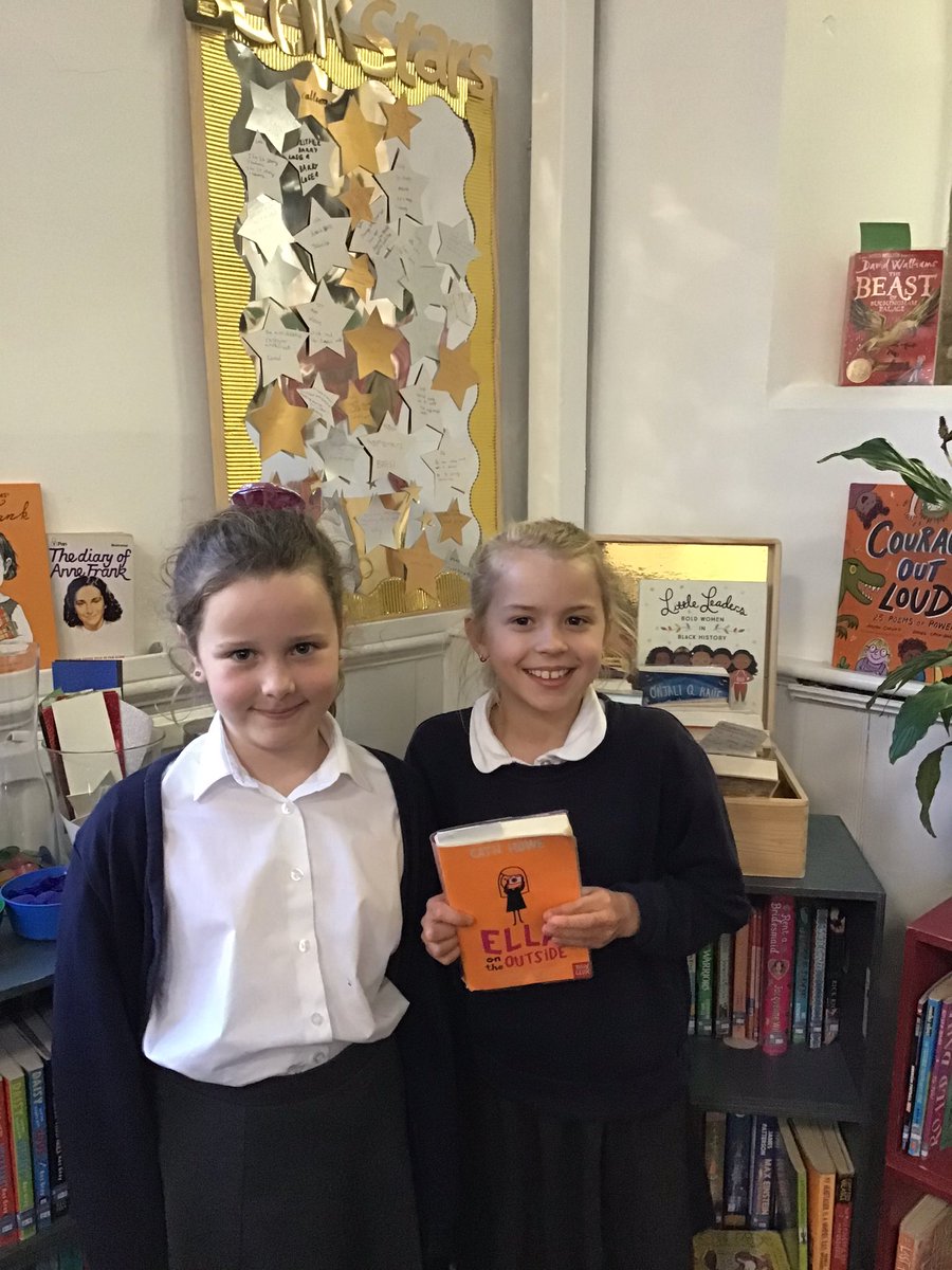 H_E_P_S's tweet photo. A member of Saltmoor class recommended this book to a friend this week - we now having a waiting list to read Ella on the outside by @cath_howe! #HEPSreading #HEPSEnglish #HEPSbookclub https://t.co/nlpt9Ea9gC
