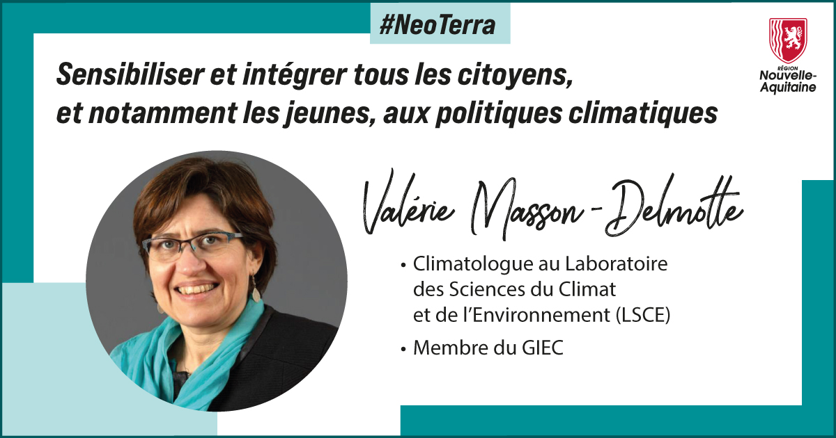 [#Direct]  Suivez l'intervention de @valmasdel 

💻 A suivre sur : nouvelle-aquitaine.fr/linstitution/l…

A l'occasion de ce #JDplenière en #NouvelleAquitaine, des scientifiques sont invités à intervenir pour sensibiliser les élus et le grand public