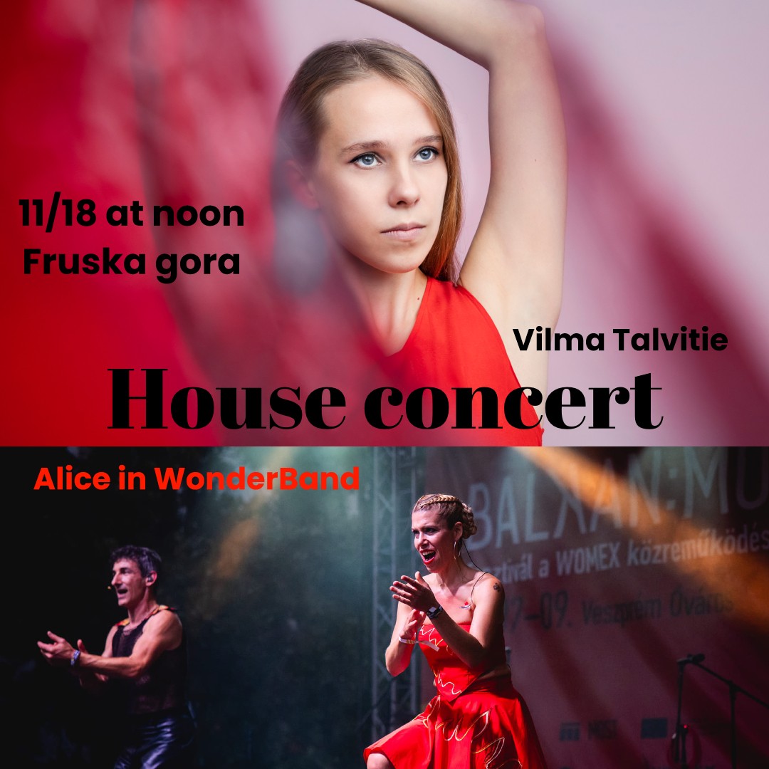 AwbContact's tweet image. Vilma Talvitie and Alice in WonderBand, home concert in the woods.
#concert