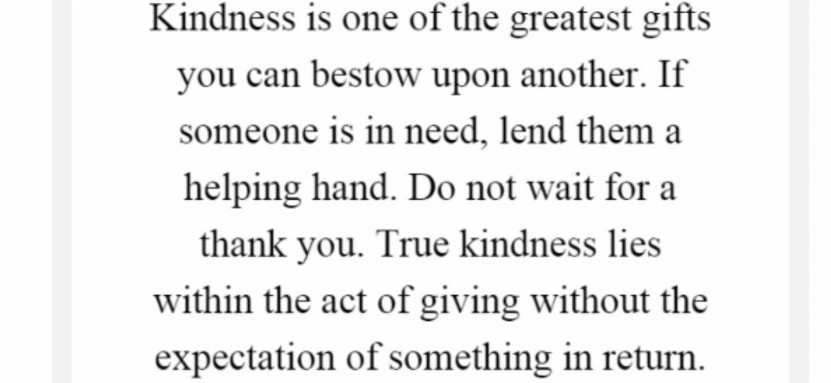 ❤️Kindness is a gift everyone can 
                    afford to give ❤️

                    #WorldKindnessDay