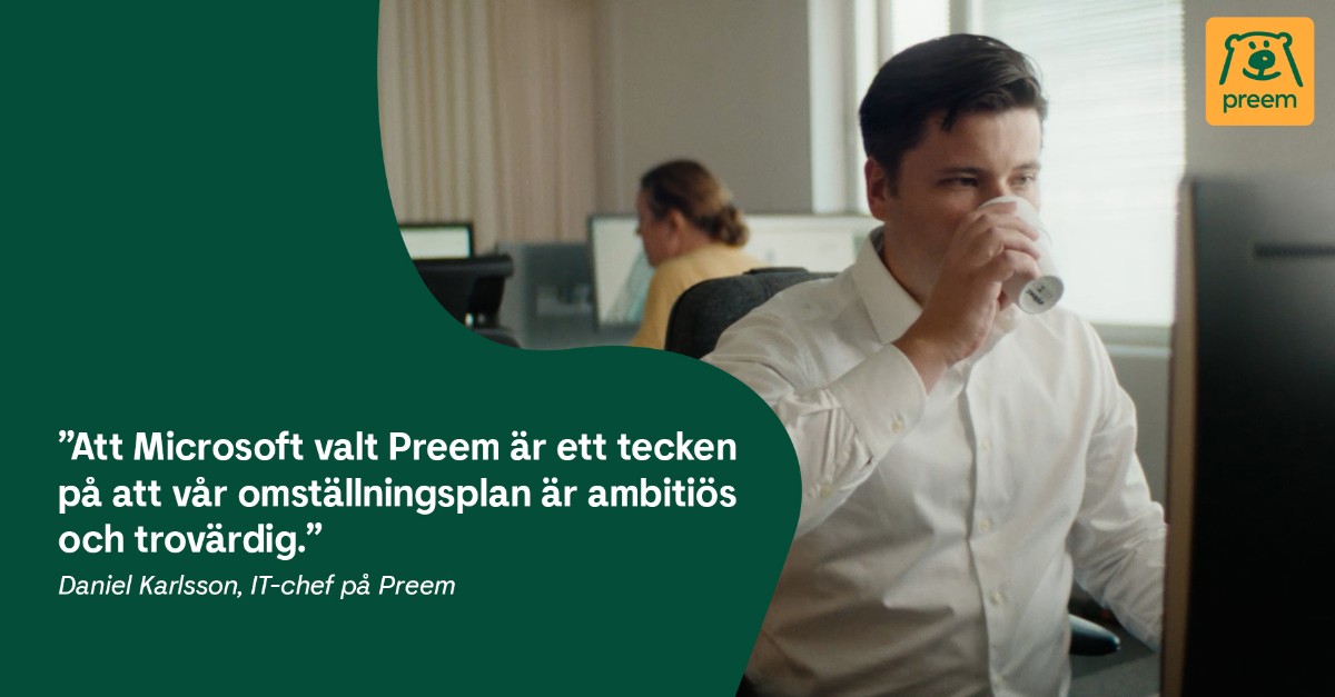 Preem bland de första i Sverige att använda Microsoft 365 Copilot
news.cision.com/se/preem-ab/r/…

#microsoft365copilot