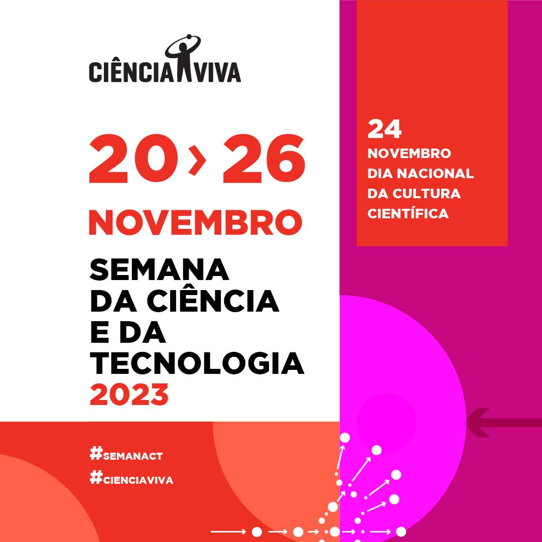 FCTNOVA's tweet photo. A NOVA FCT está de volta à Semana da #Ciência e #Tecnologia! Os nossos investigadores prepararam atividades incríveis para inspirar futuros cientistas e engenheiros. Confira o programa, participe e celebre conosco. Mais detalhes no link da bio.
#novafct #semanact https://t.co/d1zQ8BqRyD