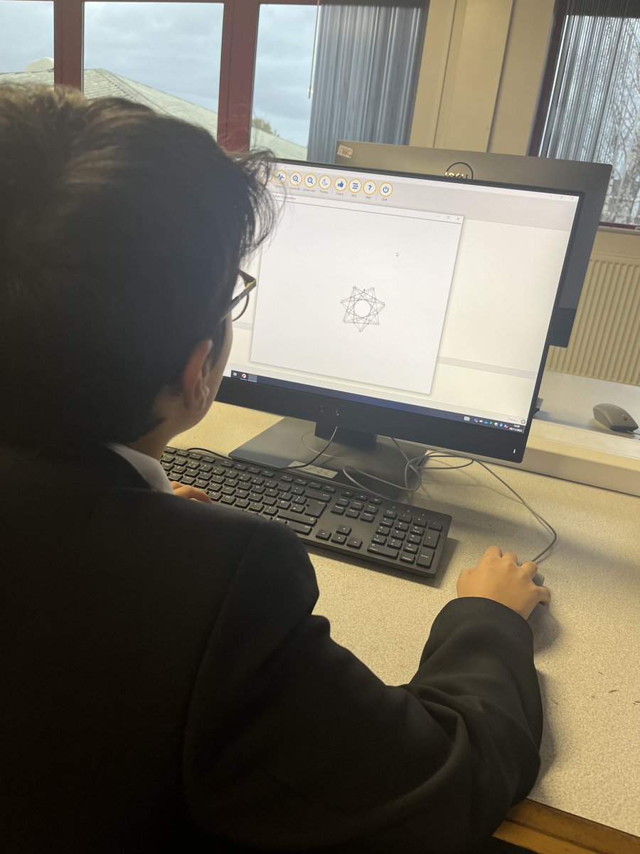 ComputingTac's tweet image. Last week, out Year 7 Coding Club cohort were introduced to Python, getting a head start with some text-based programming. Students were tasked with create some complex fractal art and this week will use nested iteration to further challenge themselves #TAC #Coding #Programmers
