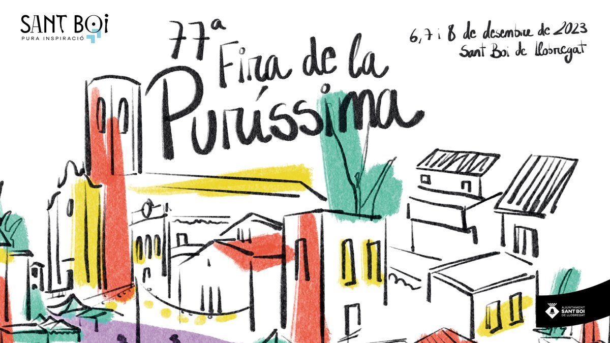 La 77a edició de la Fira de la Puríssima ja té cartell!
👉Molt aviat compartirem la programació d'aquesta edició!

#FiraPuríssima2023 #santboidellobregat #visitsantboi #purainspiracio #Puríssima