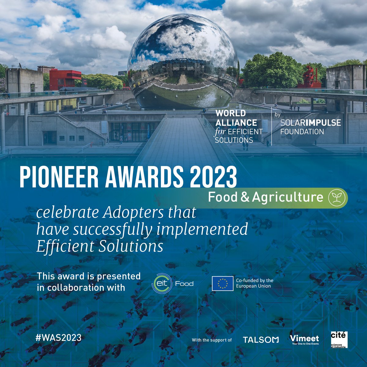 EITFood's tweet image. 👏👏BIG congrats to the Pioneer Awards 2023 finalists! tinyurl.com/26r5hsve

We are really proud to support the #agrifood category - @IKEA, @SilalUAE &amp;amp; EDEKA-Zentrale are paving the way to achieve a more sustainable and innovative #FoodSystem.

#WAS2023
