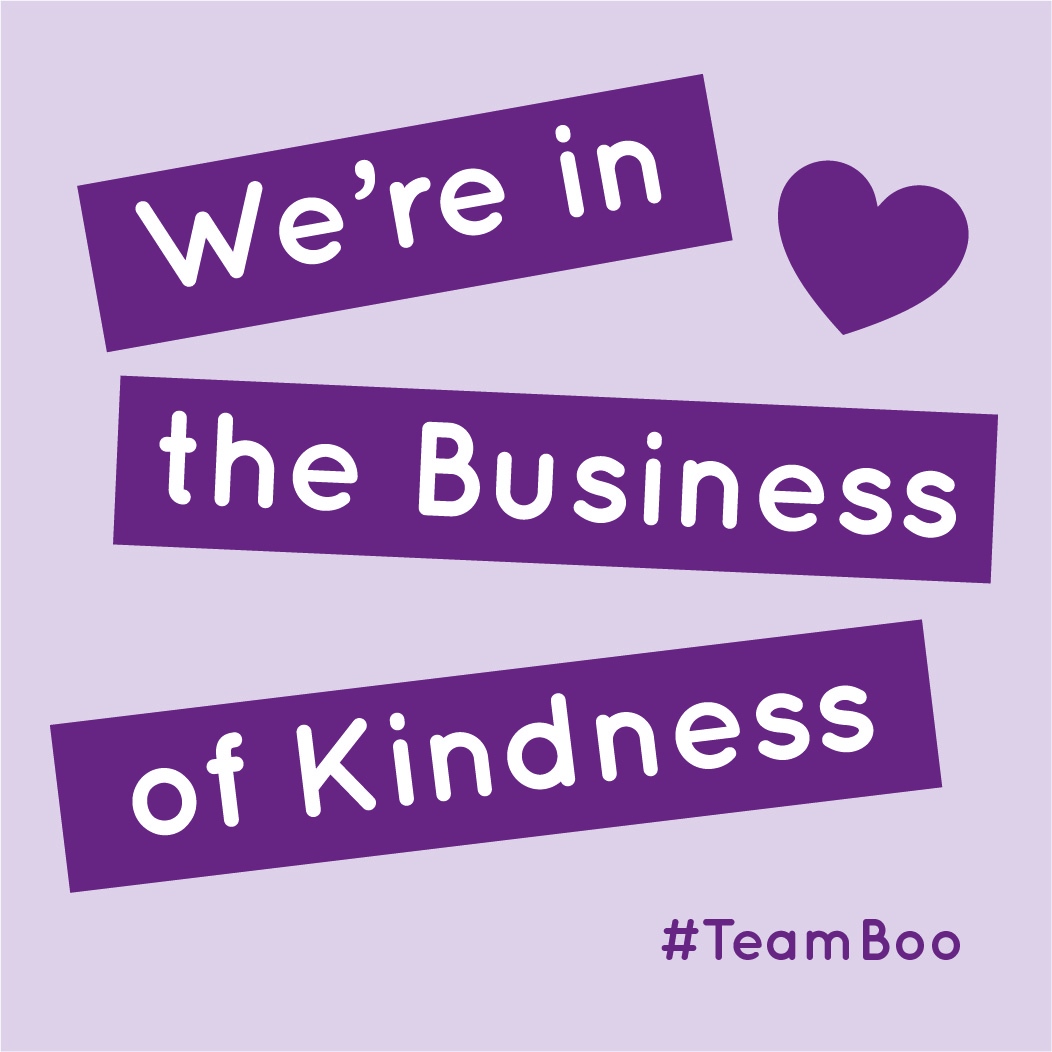 If there's on thing that perks us up on a Monday, it's remembering it's #WorldKindnessDay. 

We hope kindness finds you today!

#TeamBoo 💜