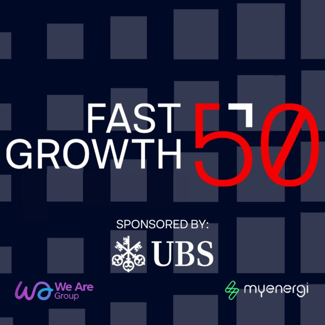 Prova investee business @we_aregroup and our client @myenergi have both been named as two of the fastest growing firms in the Midlands, East of England, and North England according to the first ever regional @FastGrowth50Index list!

Great job guys!

#PR #Technology #FastGrowth50