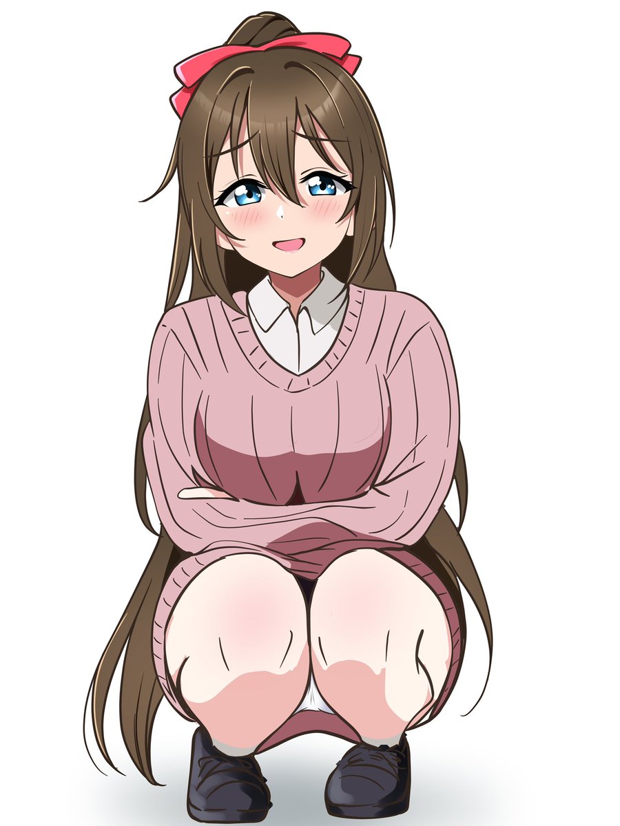 しずく「ふふ、せんぱ〜い、見ないんですか、、、?」 