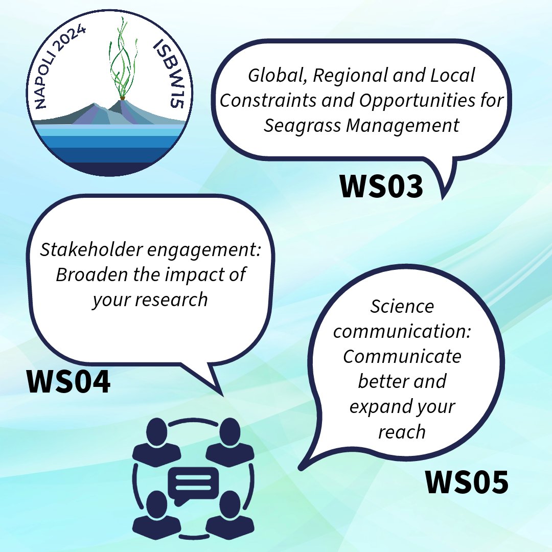 Super interesting workshops at the #isbw15 🤩📢 In the pre-registration you can select up to 2 workshops of interest 👌 have a look here ➡️ isbw15.it/pre-registrati…