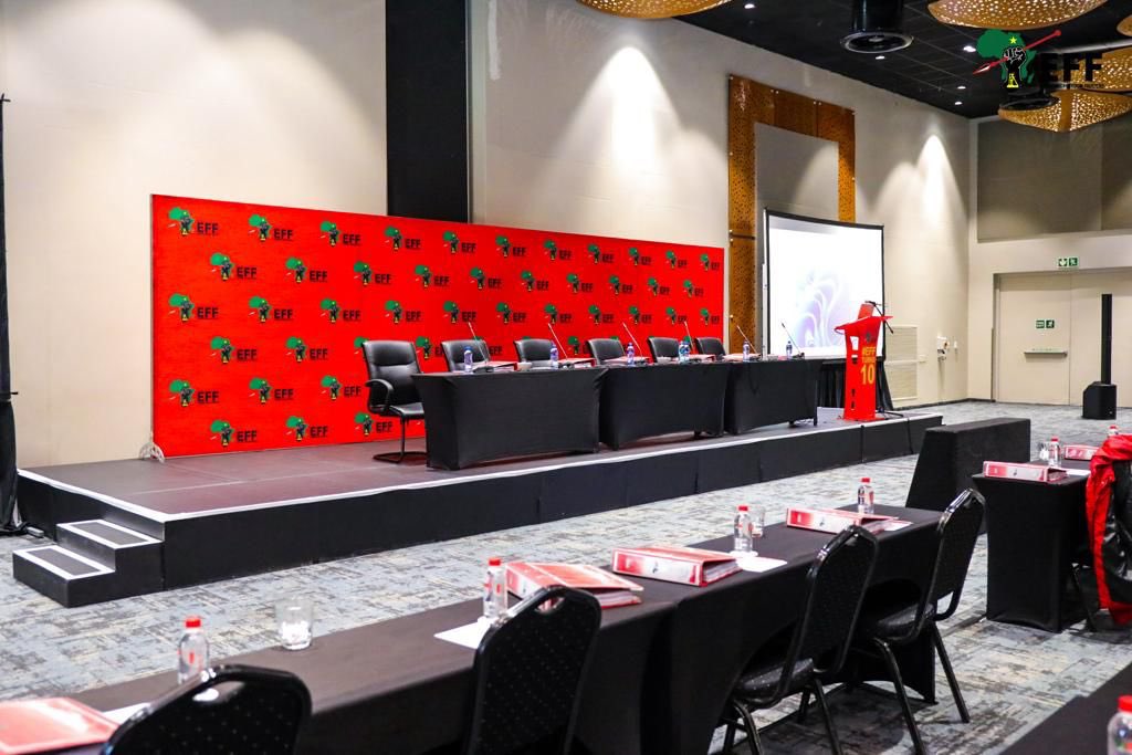 EFFSouthAfrica's tweet image. ♦️In Pictures♦️

It’s all systems go ahead of the EFF Central Elections Task Force (CETF) Meeting at Raddison Hotel, Ekurhuleni

On the 18th and 19th of November 2023 is the IEC’s Voter Registration Weekend, Let’s Come Out In Our Numbers and #RegisterToVoteEFF
