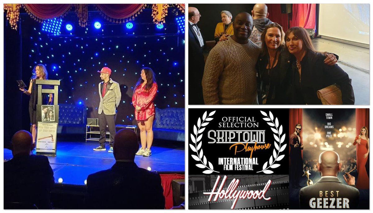 First awards for BEST GEEZER which has won Best Original Screenplay and Best Picture International at the Skiptown Playhouse International Film Festival in Hollywood!

rayafilms.com/bestgeezer

@RayaFilms 
#BestGeezerMovie #rayafilmslondon #filmfestival #SupportIndieFilm