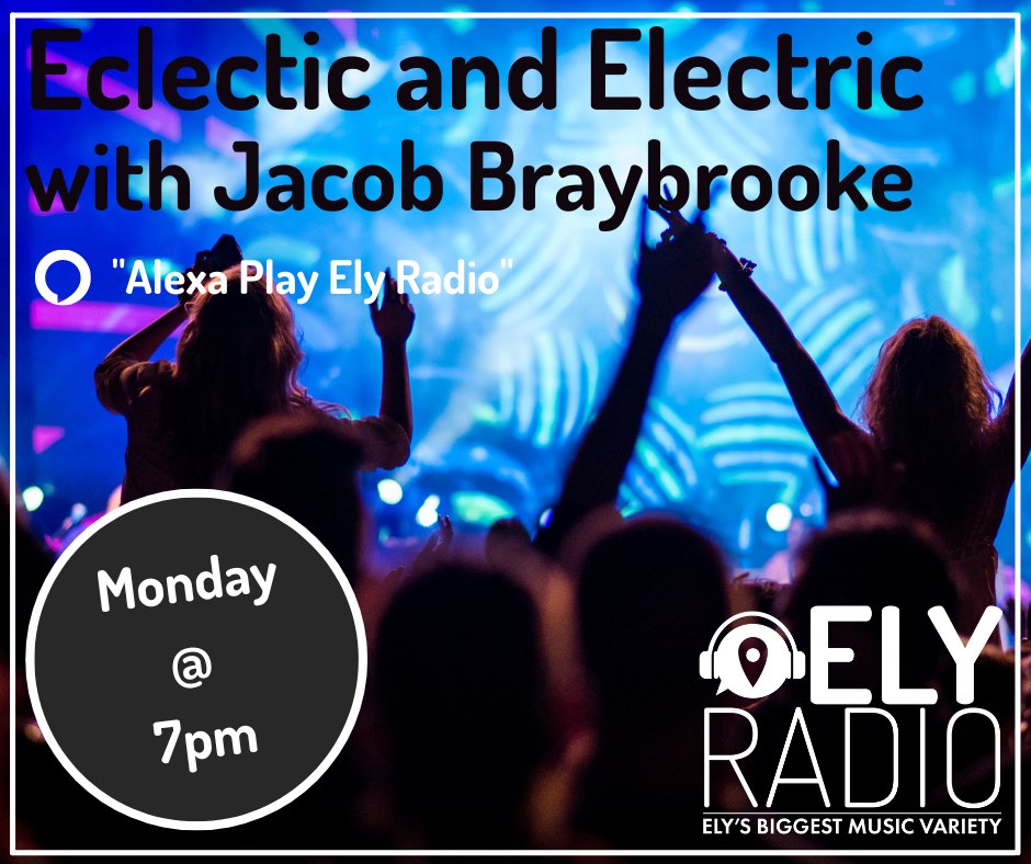 Eclectic & Electric is here for me to get you excited to discover a wealth of fresh new music! Drop by @SpottedInEly radio at 7pm for more #SpottedInEly #NewMusicAlert #RadioShow #RadioHost #DJProducer #ElectroPop #IndiePop #SynthPopFanatic #NewWave #ElectronicMusic #IndieDance