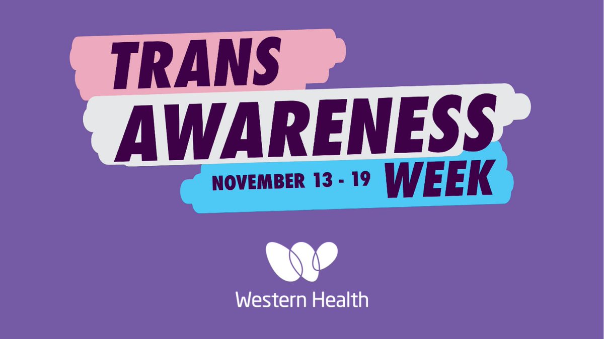 Today marks the beginning of Transgender Awareness Week, and we show our support to trans and gender diverse people by celebrating, supporting, learning, sharing and advocating.