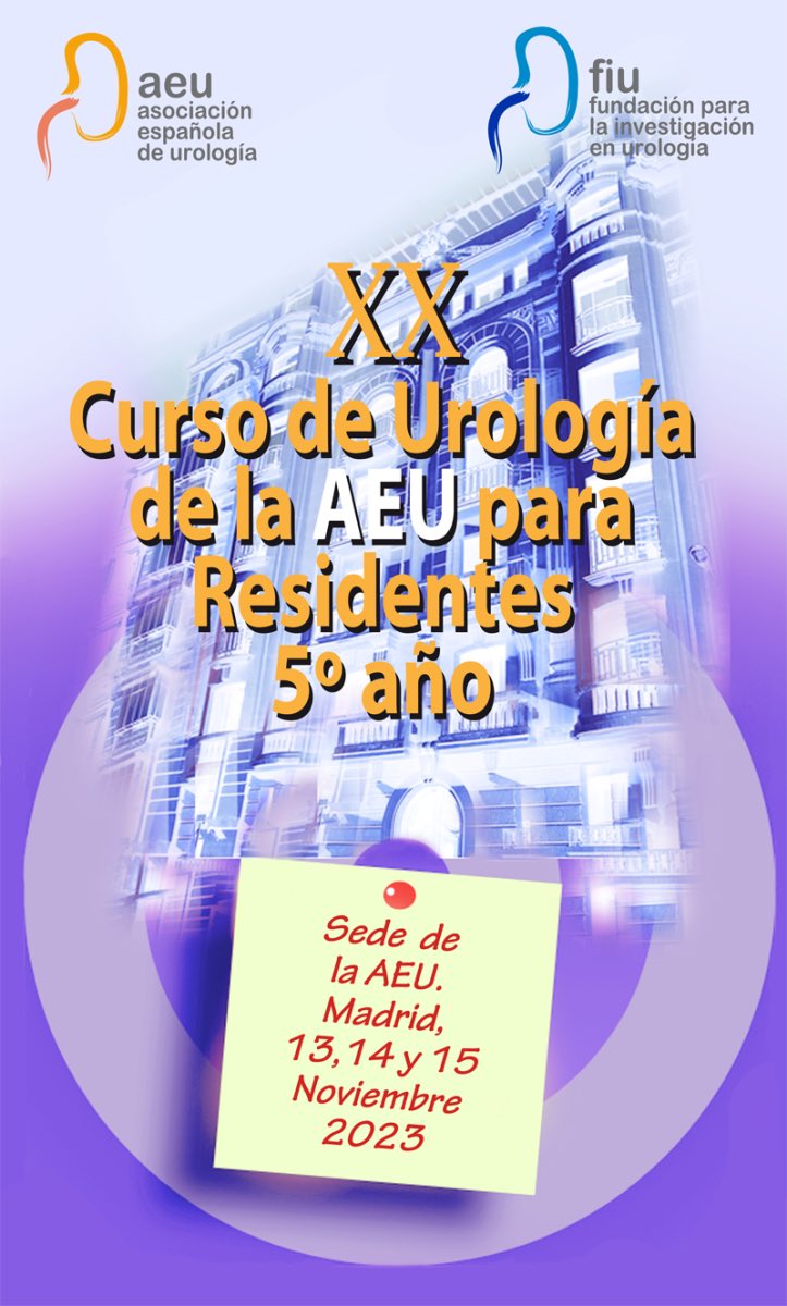 AEU (@infoaeu) on Twitter photo El XX Curso de Urología de la AEU para residentes de 5º año reúne a un centenar de profesores y residentes en la sede de nuestra asociación 🧑⚕️👨⚕️aeu.es/contenido.aspx… <a href="/ResidentesAEU/">RAEU - Spanish Urology Residents Working Group</a> <a href="/MEugeniaZegri/">Maria Eugenia Zegrí de Olivar</a> <a href="/malvarezmaestro/">Mario AlvarezMaestro</a> El XX Curso de Urología de la AEU para residentes de 5º año reúne a un centenar de profesores y residentes en la sede de nuestra asociación 🧑⚕️👨⚕️aeu.es/contenido.aspx… <a href="/ResidentesAEU/">RAEU - Spanish Urology Residents Working Group</a> <a href="/MEugeniaZegri/">Maria Eugenia Zegrí de Olivar</a> <a href="/malvarezmaestro/">Mario AlvarezMaestro</a>