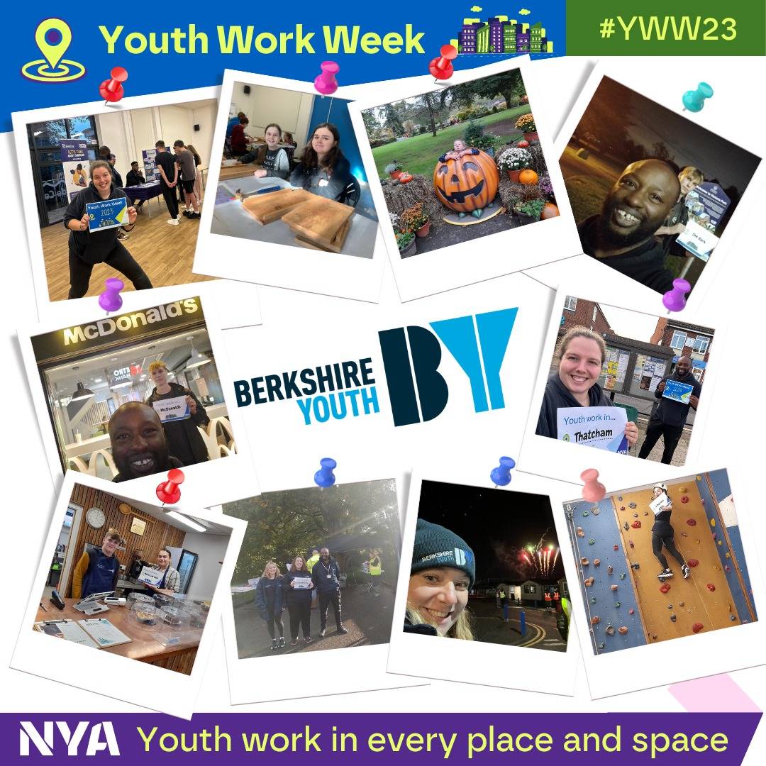 Youth work is voluntary at its very core, we meet young people where they are at - both literally and metaphorically. 

At Berkshire Youth we spend our time creating a varied offer for young people as we know each young person is as unique as the space we occupy. 

#yww23
