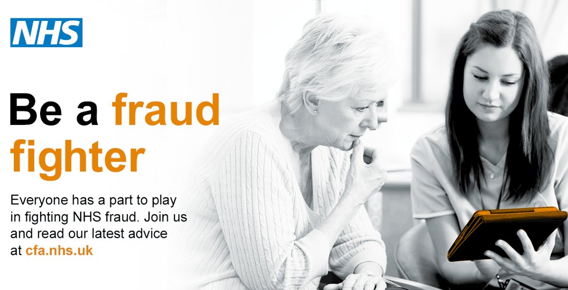 We are proud to take part in International Fraud Awareness Week and join <a href="/NHSCFA/">NHS Counter Fraud Authority</a> and <a href="/AuditOneUK/">Audit One</a> in raising awareness offFraud against the NHS and highlighting the role of all NHS fraud fighters. 

#FraudWeek #NHSFraud #IFAW2023