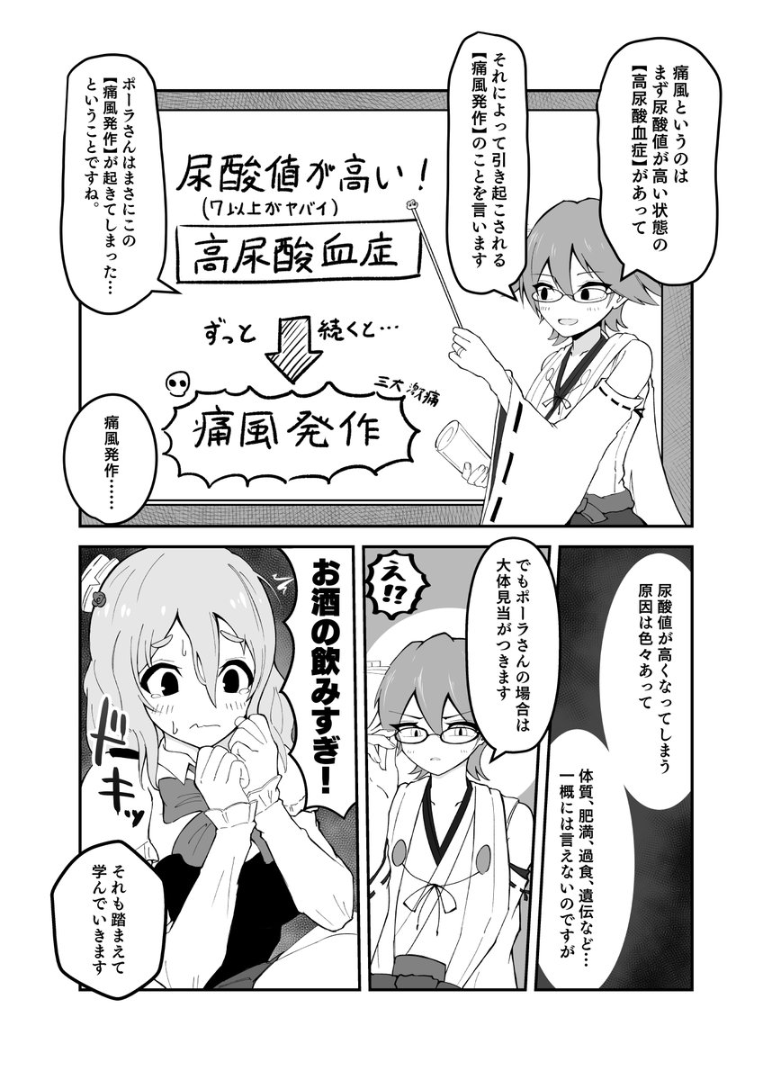 #超比叡祭
痛風本サンプル 大体ずっとこんな流れです! 