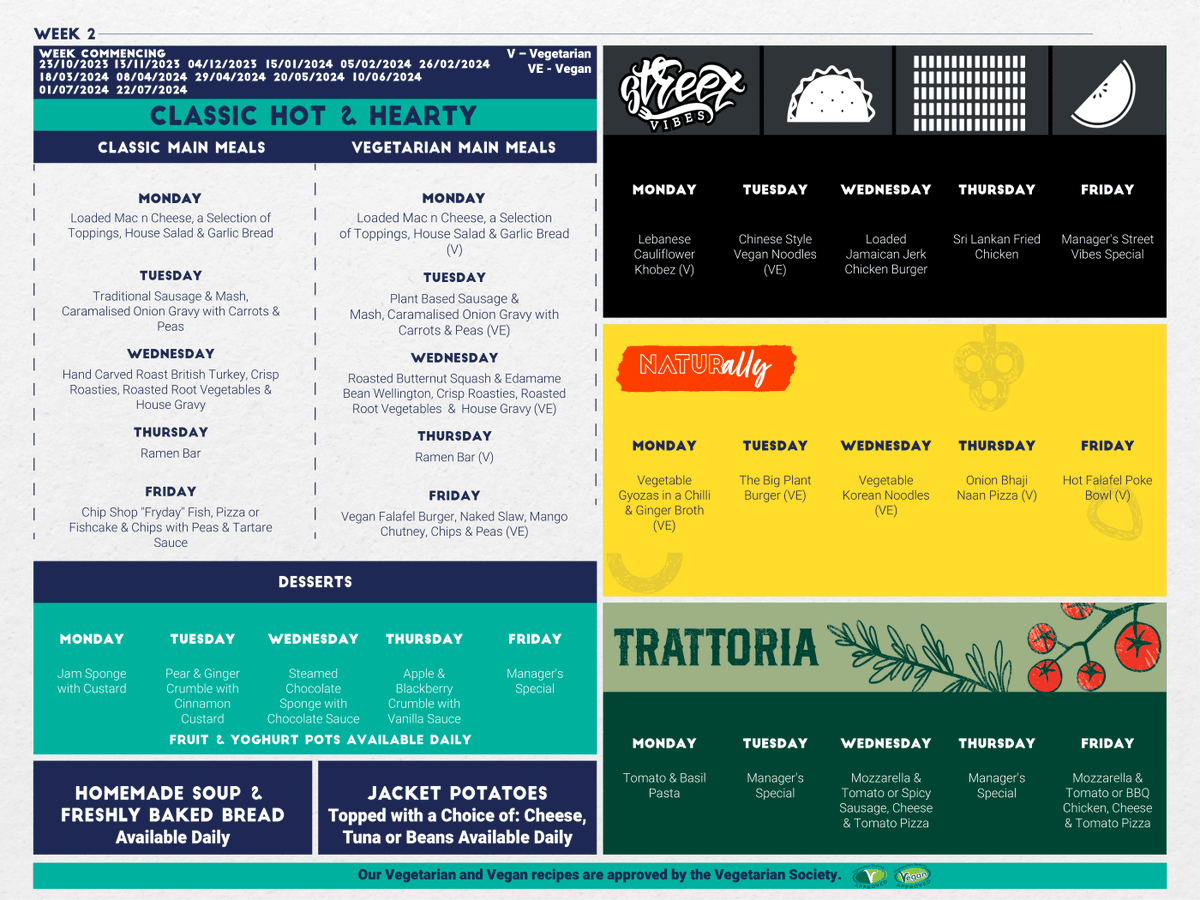 These are the options this week for students to choose from at the canteen. We'd again like to thank the Cucina staff for preparing these meals and fuelling the learning of our students each day! For more information about our menu options please visit: lordgrey.org.uk/general-info/t…