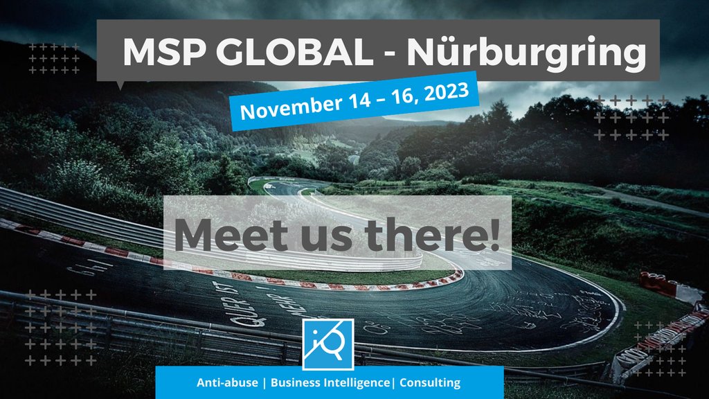 The team will be heading to the Nürburgring soon to attend @MSPglobalevent  Looking forward to making new connections and spreading the word on our anti-abuse products! 

#domains #DNSAbuse #cybersecurity
