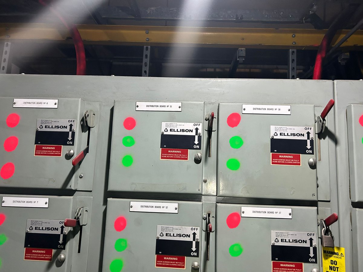 BeereGroup's tweet photo. No, not an obscure urban art exhibit but our identification methodology enabling a clear understanding of individual circuit status following #electricaltesting &amp; #isolations. We've isolated properties incl. #residential #retail to #NHS &amp; #MOD sites https://t.co/aiXNGsw2Wk https://t.co/18Dlu2Asd1