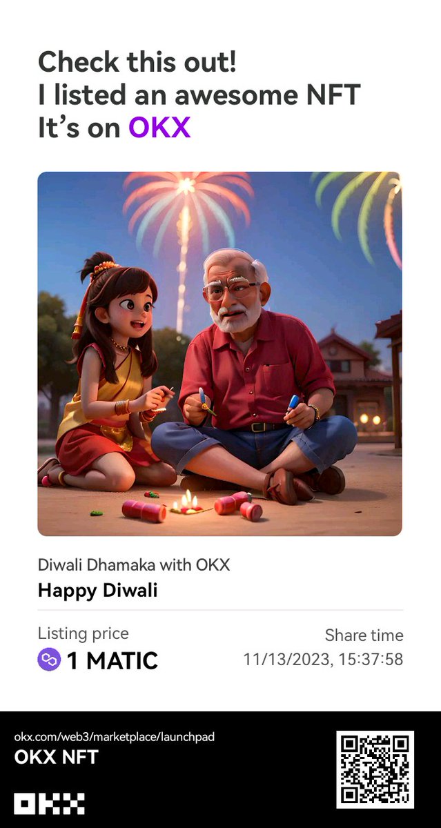 NgateAken's tweet photo. #OKXDiwali
Happy Diwali
 Celebrate with the old , learn stories and carry forward to the future generations
Follow @0xTPH &amp; @OKXIndia https://t.co/O9PKBqcr9z