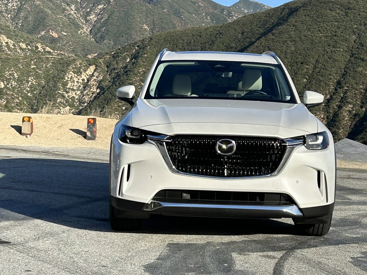 Next World Car of the Year contender on test is the stylish big Mazda CX-90, a seven-seat SUV not for Europe sharing the CX-60’s plug-in hybrid system. 

#roadtoworldcarawards #WCA2024 #WorldCarAwards #wcoty2024 #wcoty