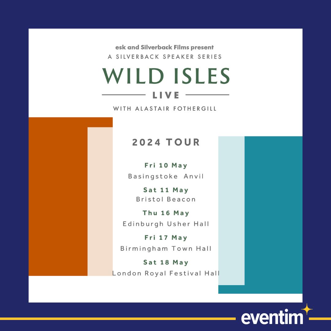 ANNOUNCED! 🦅 
Join us for an inspiring evening of natural wonder on the big screen & immerse yourself in the beauty of the British Isles, featuring highlights from the acclaimed BBC series. On sale 10am this Friday! 🎟️ bit.ly/46bknPV

Share your thoughts! #WildIslesLive
