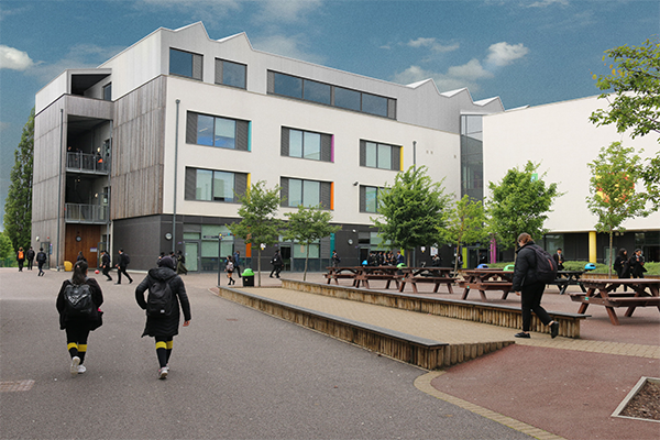 We are thrilled to share that Slough Borough Council has consented the planned rooftop extension to Ditton Park Academy. The sustainable building will provide a distinct new Sixth Form Centre, flexible teaching and social facilities, which can also be used by the local community.