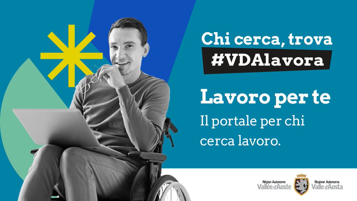 Stai cercando lavoro?
Con Lavoro per Te fai tutto online.

👉 Scopri come è semplice su lavoroperte.regione.vda.it/welcomepage
#VDAlavora