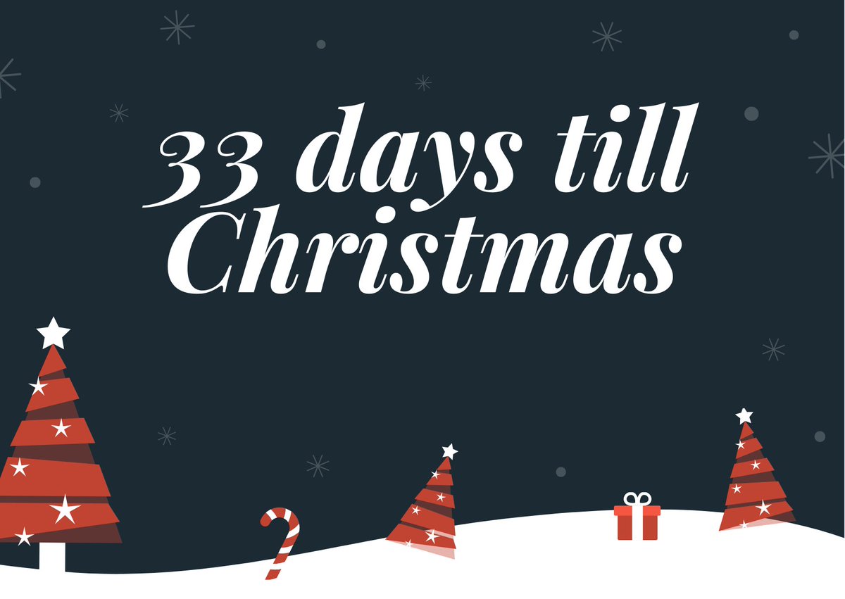 🎄33 days till #Christmas 🎄
