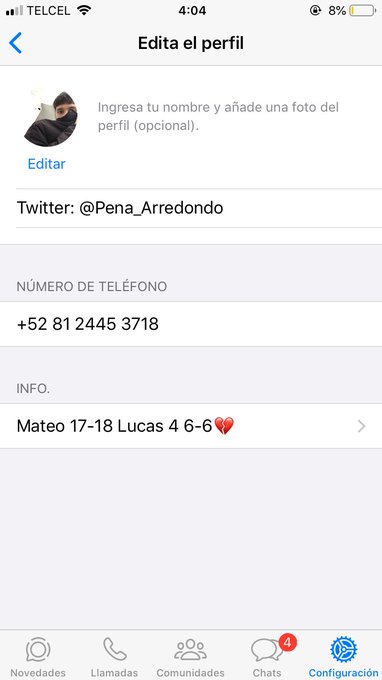 lo que gusten trasferir de dinero a esta clabe, y ese es mi WhatsApp, pondr&eacute; el modo sonido en la app