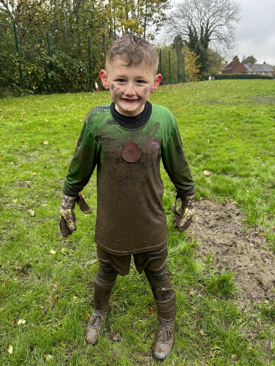 #Shoutout to my son Ben. He’s 8 years old. He has a rare genetic disorder whereby he cannot regulate his body temperature and has other health issues. But he never gives up and always gives his best to the games
His team played fantastic. Ben is the goal keeper and he saved loads