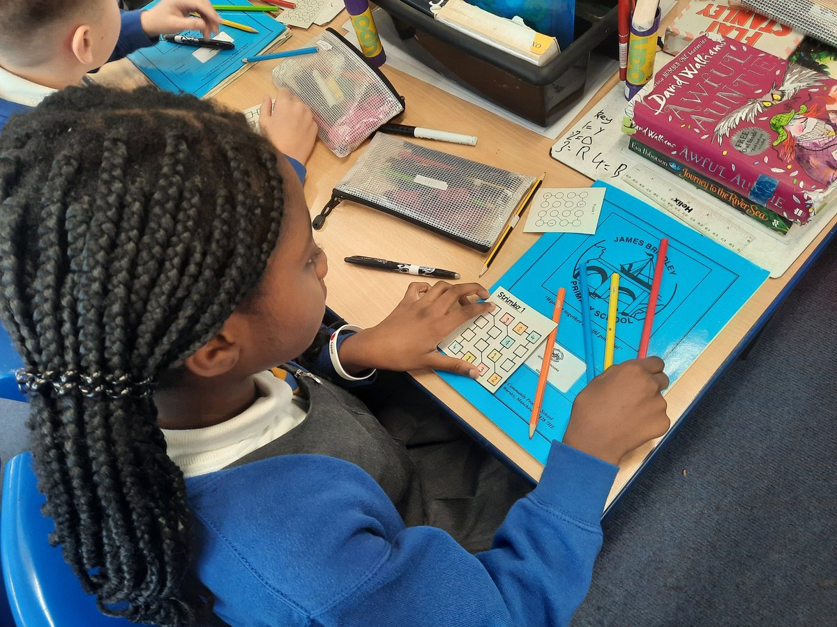 JamesBrindleyPS's tweet image. Year 5 have kick started Maths week by solving strimko puzzles.  These puzzles have similar rules to sudoku and really challenge that logical thinking! 
#JBmathsweek
#logicalthinking
#mathsrocks