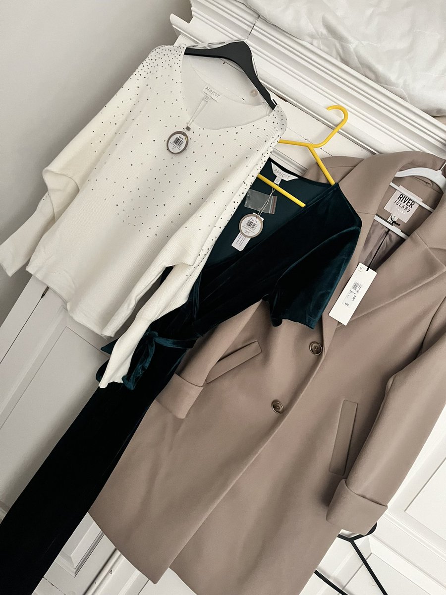 I spy new garments … no wonder my wife’s in high spirits 😂😂