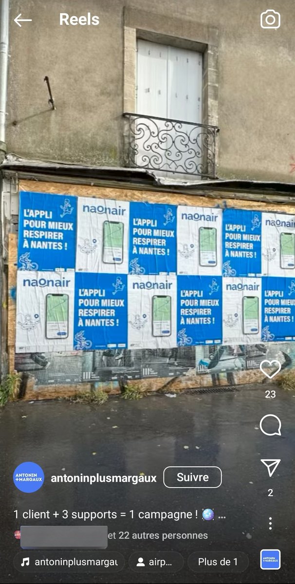 Est-il normal que des organismes publics <a href="/airpl_org/">Air Pays de la Loire</a> <a href="/NantesMetropole/">Nantes Métropole</a> financent des campagnes d'affichage sauvage dans #Nantes ?