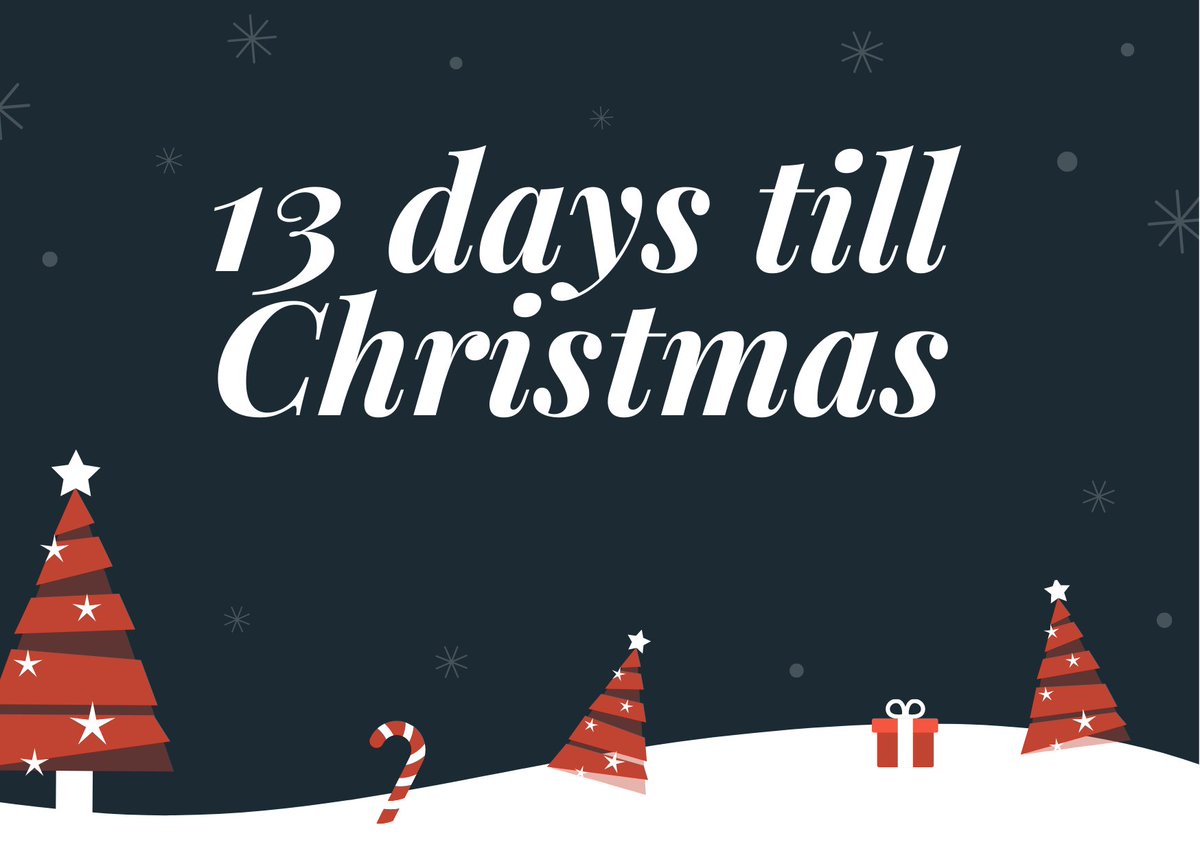 🎄13 days till #Christmas 🎄