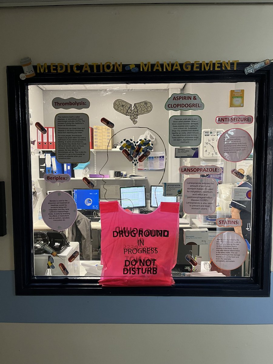 HASU (@hasu_srft) on Twitter photo Challenge = create a medications management education board… sister Ellie and stroke Flow Jade decided to use the opportunity to educate patients and relatives as well as the MDT #sharedlearning #strokemedications <a href="/MCCN_UK/">Manchester Centre for Clinical Neurosciences</a> Challenge = create a medications management education board… sister Ellie and stroke Flow Jade decided to use the opportunity to educate patients and relatives as well as the MDT #sharedlearning #strokemedications <a href="/MCCN_UK/">Manchester Centre for Clinical Neurosciences</a>
