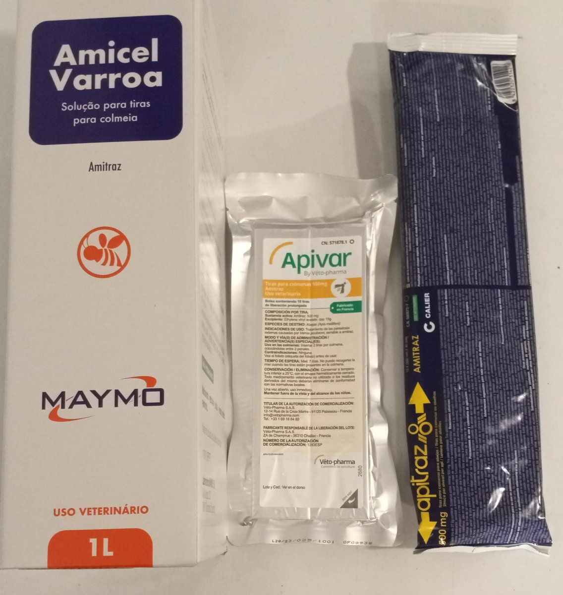 Apiads ha comunicado fallos de eficacia de acaricidas a la Agencia Española de Medicamentos  desde las 6 últimas campañas.
Ademas del coste económico de esos medicamentos, han supuesto una perdida de producción de las colonias debilitadas y un incremento de la mortalidad anual.