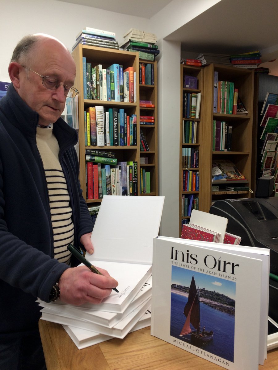 Mercier Press Books (@mercierbooks) on Twitter photo Mike O'Flanagan is out in force again signing his lovely Inis Oírr book in Ennistymon, up the Banner! <a href="/Banner_Books/">Banner Books, Ennistymon & Kilrush</a> #Clare Mike O'Flanagan is out in force again signing his lovely Inis Oírr book in Ennistymon, up the Banner! <a href="/Banner_Books/">Banner Books, Ennistymon & Kilrush</a> #Clare