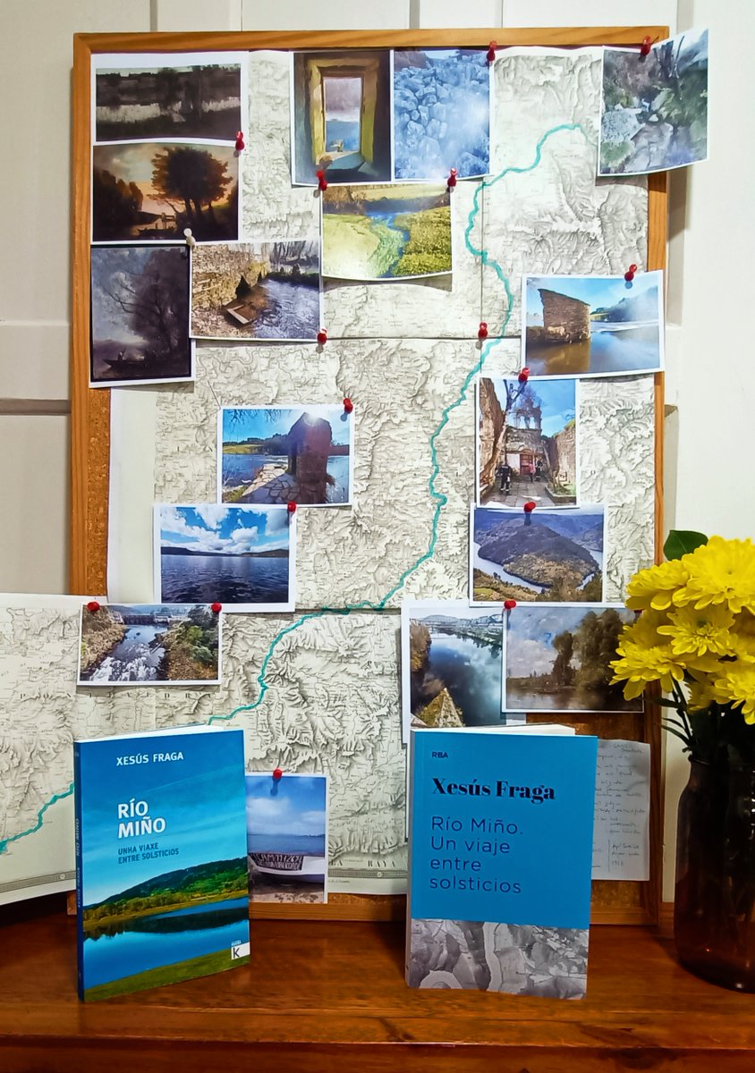 Xa está nas librerías «Río Miño. Unha viaxe entre solsticios», en galego (<a href="/KalandrakaEdit/">Kalandraka Editora</a>) e castelán (<a href="/RBALibros/">RBA Libros</a>), premio <a href="/Eurostars/">Eurostars Hotel Company</a> de literatura de viaxes. O mapa de Fontán foi unha das guías para este percorrido no presente e polo pasado do río. Paga a pena achegarse ao Miño!