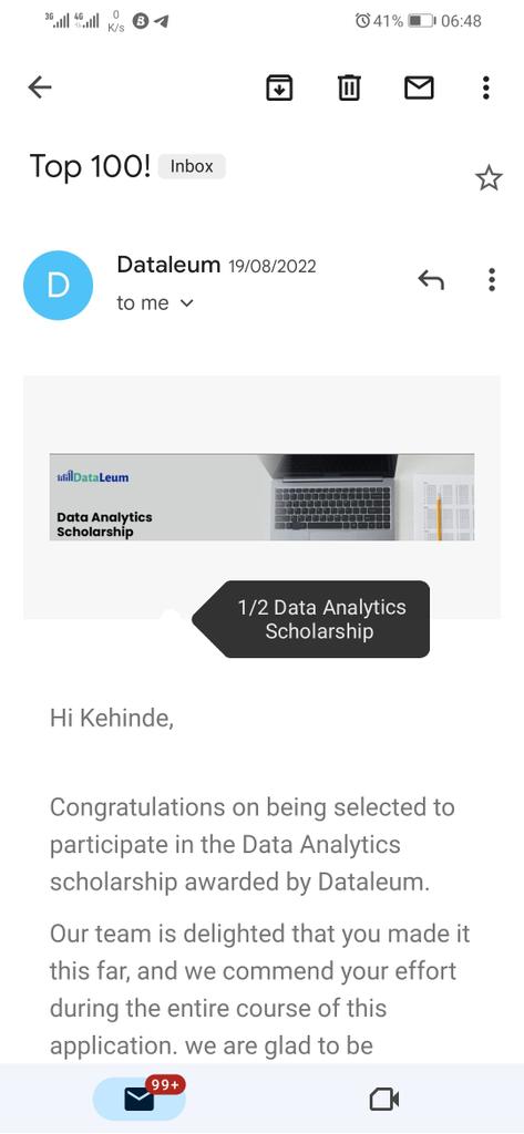 BurdenBearer99's tweet photo. @mrbayoa1 Gained this free scholarship on Data Analatics last year, but I haven't fully utilized the knowledge because I don't have a high functional laptop, the current one I have doesn't work with any backup, so I have to "plug &amp; use"
This laptop will help me to do Data Analytics better. https://t.co/tIjl8d9s3X