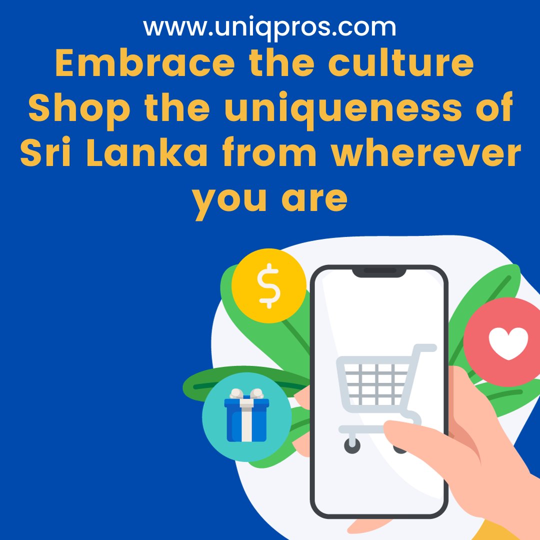 Uniqpros's tweet photo. Discover the essence of Sri Lankan craftsmanship at Uniqpros, your passport to an international e-commerce marketplace. 🌏✨ Explore the artistry, embrace the culture, and shop the uniqueness of Sri Lanka from wherever you are! 🇱🇰🛒 #Uniqpros #SrilankanCraftsmanship https://t.co/uJXziREjlf