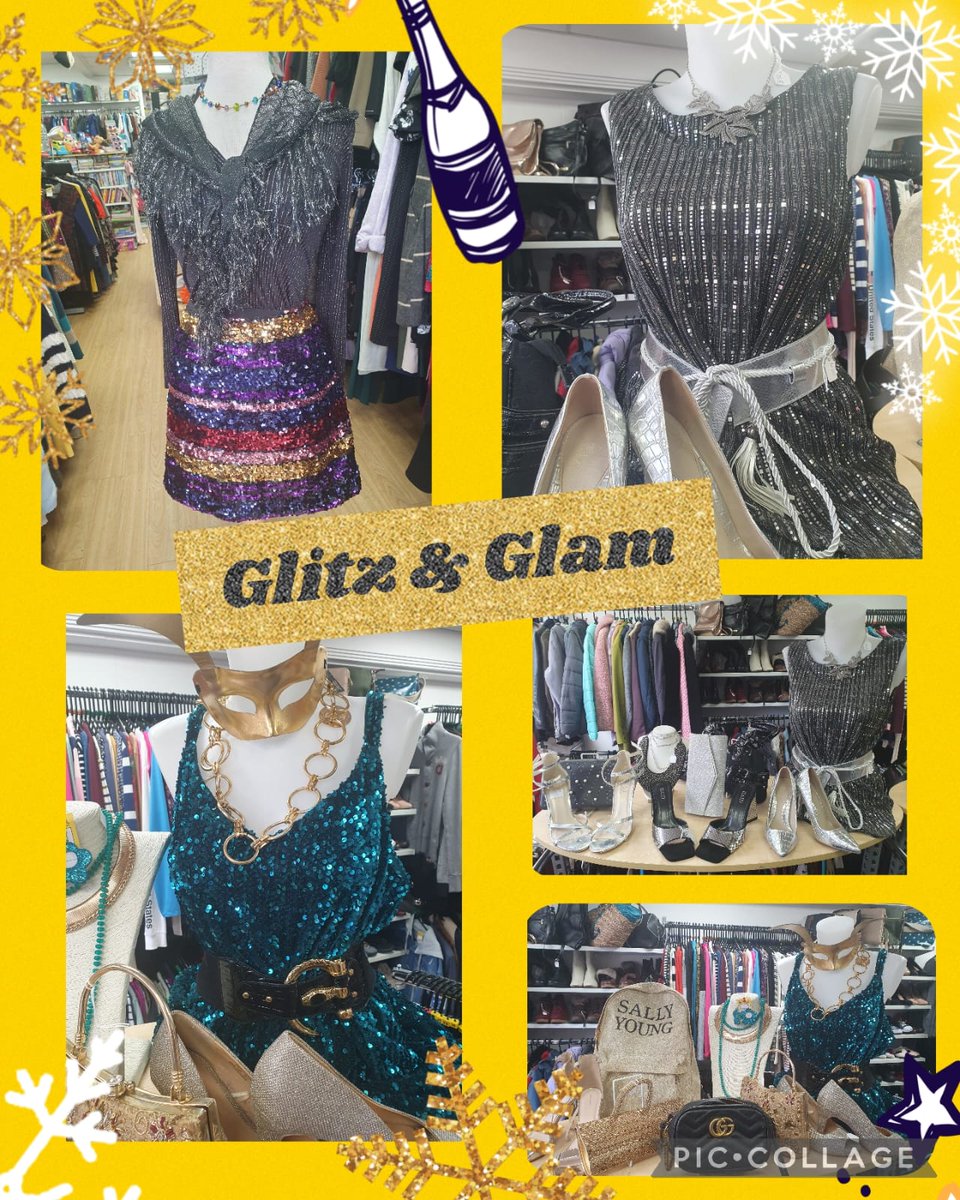 Glitz &amp; glam ✨️ partyware and accessories to match all are in our shop <a href="/BearwoodMind/">Mind shop Bearwood</a> come and browse for outfits for party season 🎉😊🙏 #mymindshop #forbettermentalhealth #partyware #glitsandglam