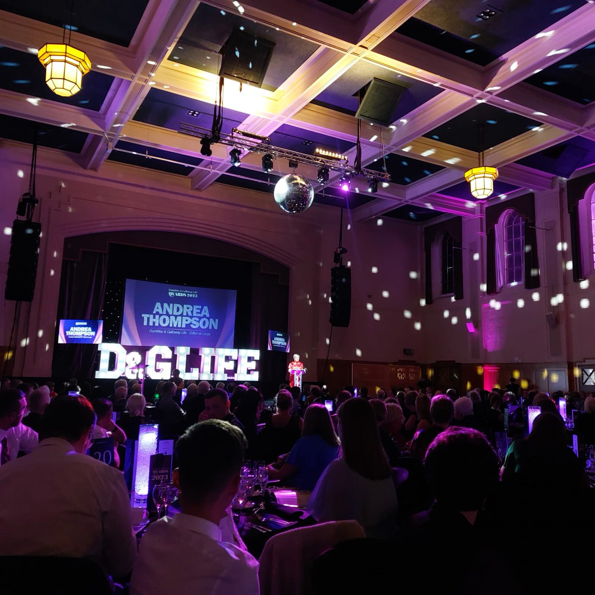 Congratulations to all the winners at the DG Life Awards on Friday night! It was such a joy to see so many people from across Dumfries and Galloway come together to celebrate the evening and a huge congratulations to all of the award winners 🏆