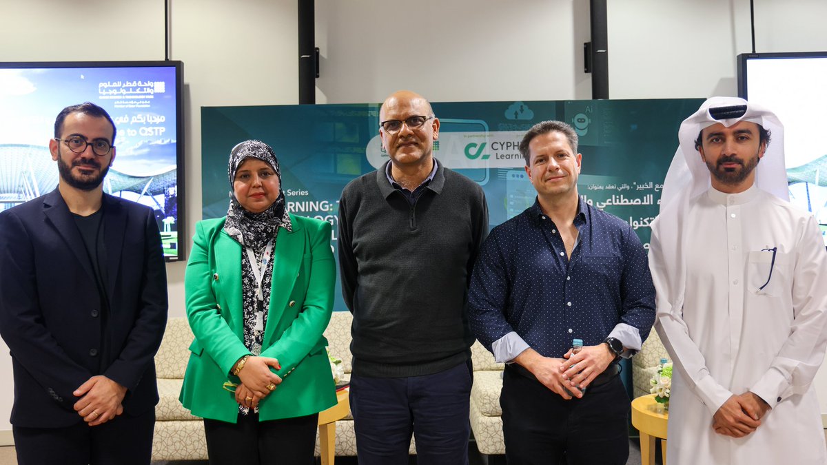 كلية التربية بـ #جامعة_قطر تستكشف الابتكار التعليمي من خلال الذكاء الاصطناعي في منتدى "التقِ مع الخبير"

للمزيد: tinyurl.com/5n7wd33d

QU's College of Education Explores the Educational Innovation through AI Insights in “Meet the Expert” Forum

tinyurl.com/msmvu7pn : For