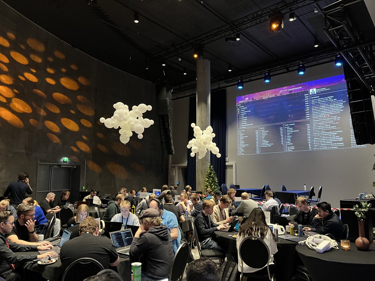 EPT (@ept_gg) on Twitter photo Equinor CTF 2023 is history. Thank you to all the participants and congratulations to the winners 🥳🔥
Open Division
🥇 <a href="/TColdboots/">coldboots</a>
🥈 "Iku-Toppene"
🥉 <a href="/bootplug_ctf/">bootplug</a>
Student Division
🥇 <a href="/WackAttackCTF/">WackAttack</a>
🥈 <a href="/ItemizeNtnu/">ItemizeNTNU</a>
🥉 munintrollet Equinor CTF 2023 is history. Thank you to all the participants and congratulations to the winners 🥳🔥
Open Division
🥇 <a href="/TColdboots/">coldboots</a>
🥈 "Iku-Toppene"
🥉 <a href="/bootplug_ctf/">bootplug</a>
Student Division
🥇 <a href="/WackAttackCTF/">WackAttack</a>
🥈 <a href="/ItemizeNtnu/">ItemizeNTNU</a>
🥉 munintrollet