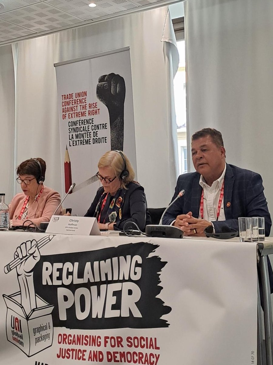 'During Bolsonaro’s time, we created the “People Without Fear Front” with trade unionists and activists fighting for the rights of LGBT+ people, women, black people, indigenous people, students. We came to the streets and fought back!' Induiges Ferreira Martins #ReclaimingPower