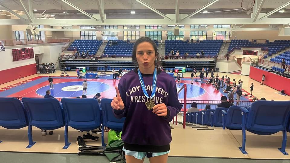 Congratulations to one of our are dual sport athletes Artemis Eaton for competing this weekend and leaving the Champion in the Kick Off Classic 115lbs division! We Love you Arti!